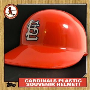 Vintage LAICH MLB St. Louis Cardinals Plastic Batting Helmet - Collectible